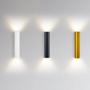 Slim Cylinder LED Wall Sconce – Double-Sided Modern Wall Light