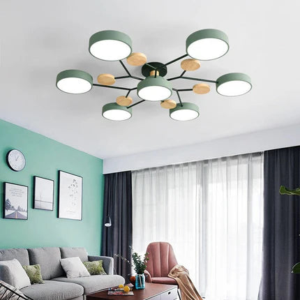 Verdant Canopy Ceiling Light – LED Ceiling Light Nordic Modern Living Room Decor