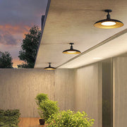 Industrial LED Outdoor Ceiling Light – Weatherproof Porch and Patio Fixture