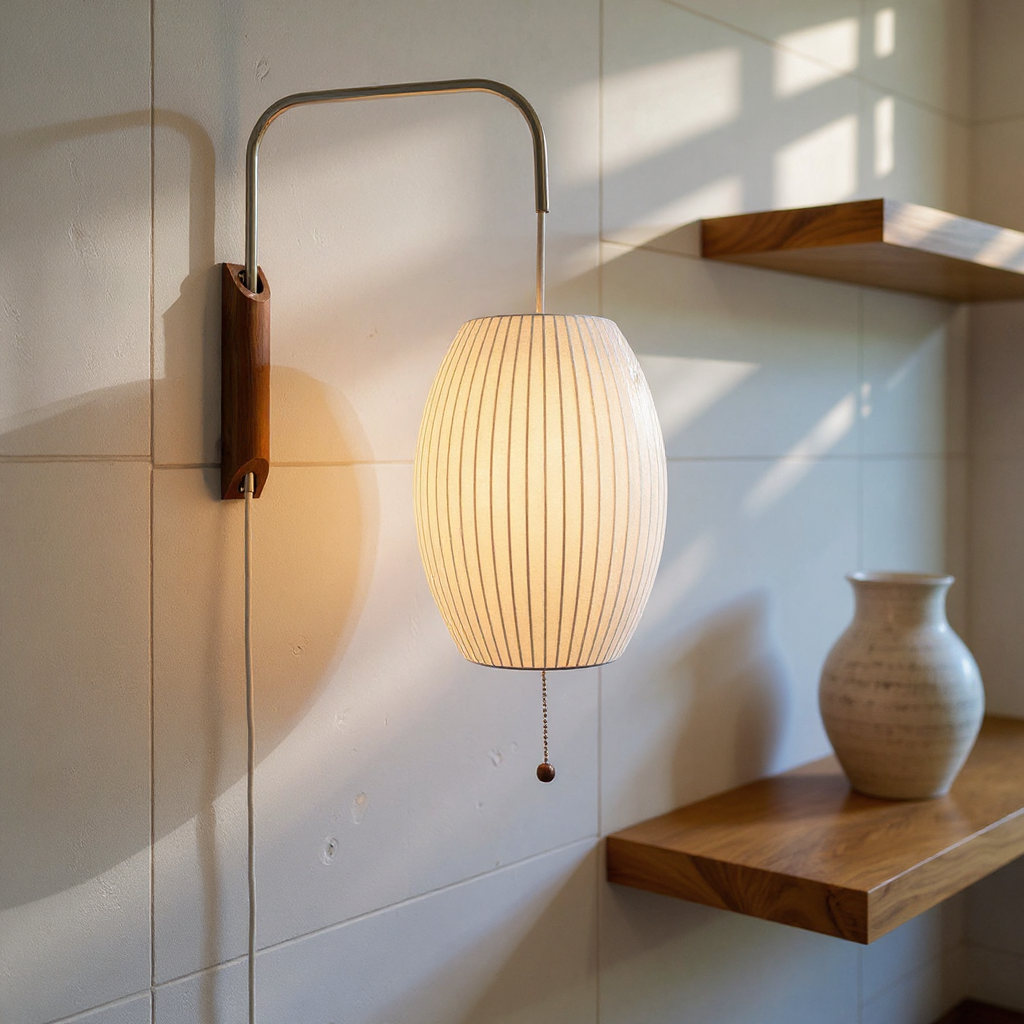 Orbix Swing Arm Wall Lamp – Adjustable Plug-In Wall Lighting Fixture