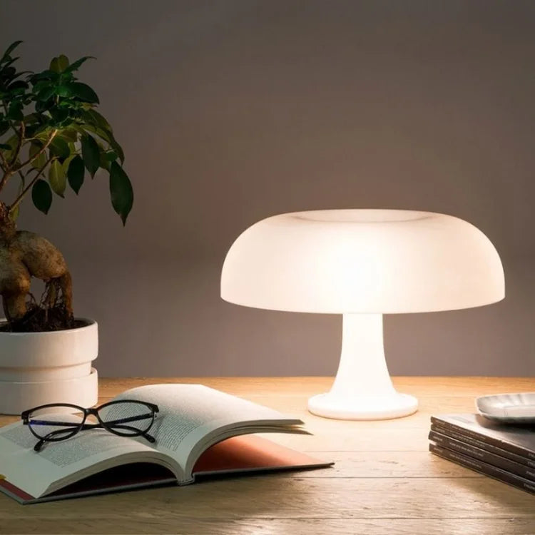 Milo Dome Table Lamp – LED Modern Mushroom Style Table Lighting Fixture