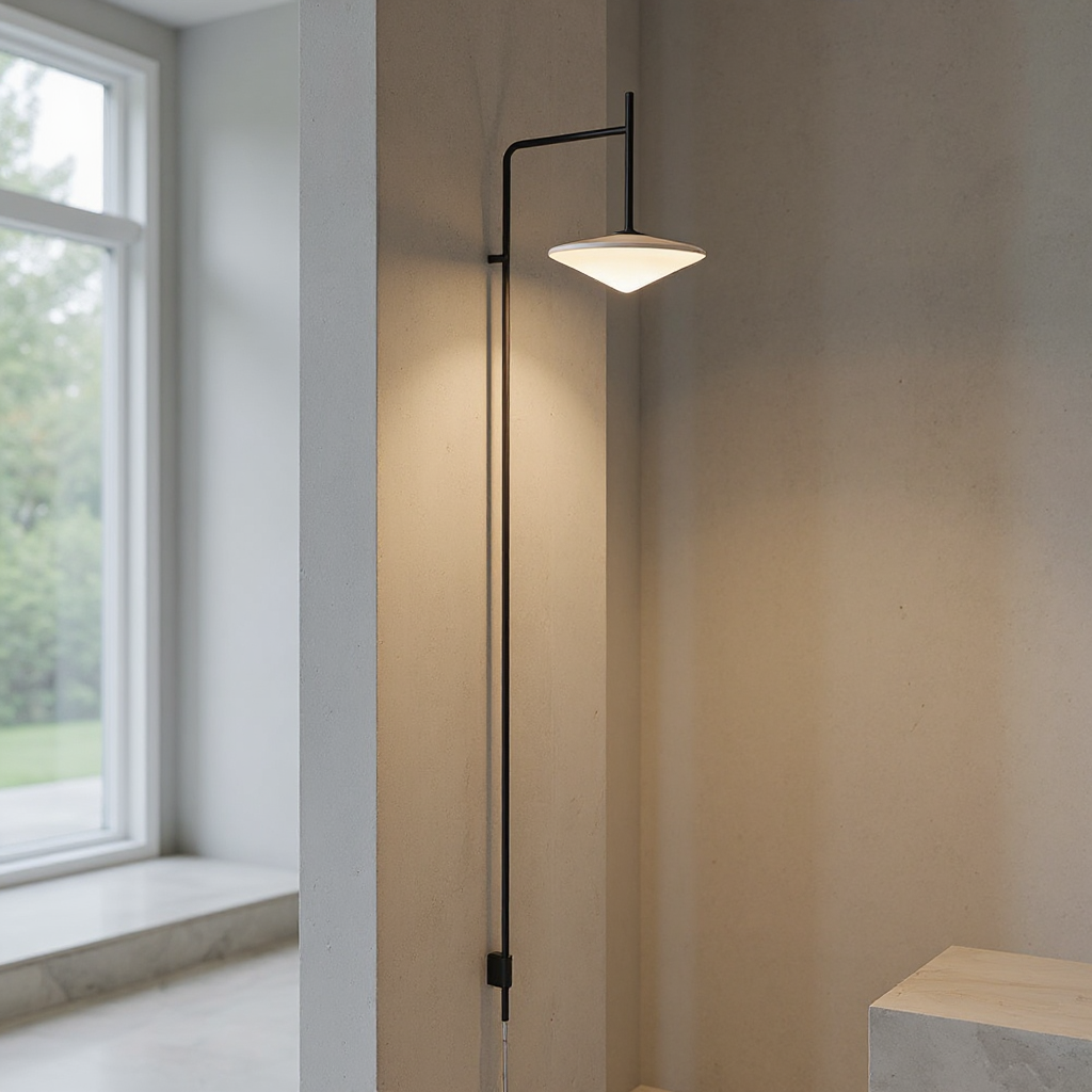 Tempo Reach Wall Sconce – Minimalist Long Arm Wall Lighting Fixture