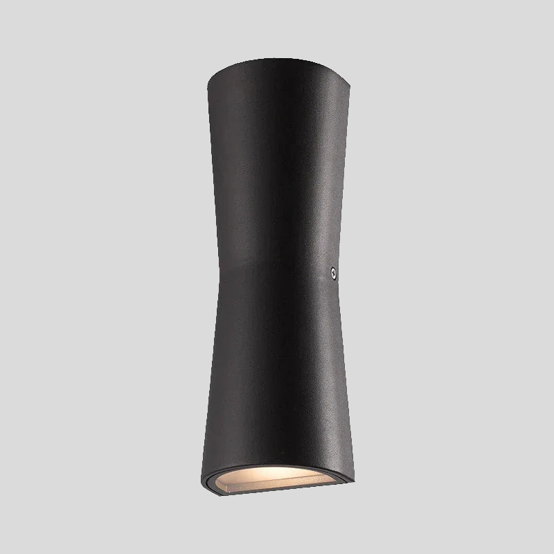 Vortex Cylinder Wall Sconce – Outdoor Wall Sconces Modern LED Up Down Light Fixture Patio