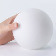 Wood Base Globe Table Lamp – Warm Ambient Bedside Light