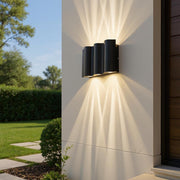 Wavy Ribbed LED Wall Light – Modern Architectural Fixture