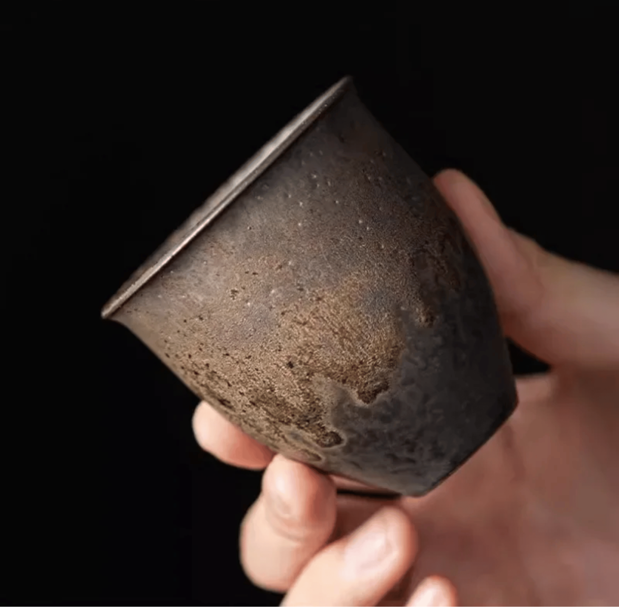 Terramor Ceramic Cup Set – Handmade Stoneware Coffee Tea Cups Rustic Kitchen Drinkware Artisan