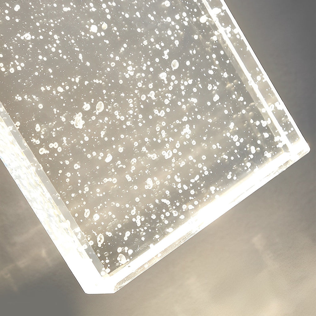 Crystal Bubble LED Outdoor Wall Light – Waterproof Modern Exterior Sconce