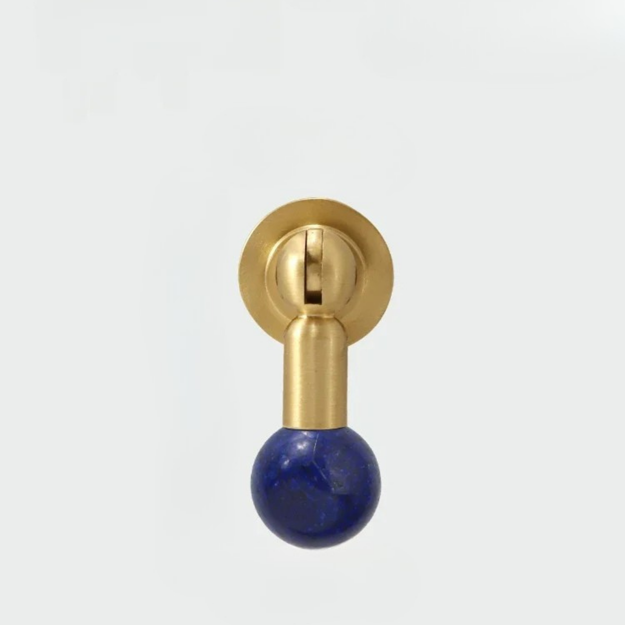 Meridio Sphere Cabinet Knob – Brass Wood Ball Hardware Drawer Pull Kitchen Bathroom Furniture Handles