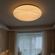 Acrylic LED Flush Mount Ceiling Light – Modern Round Bedroom Fixture