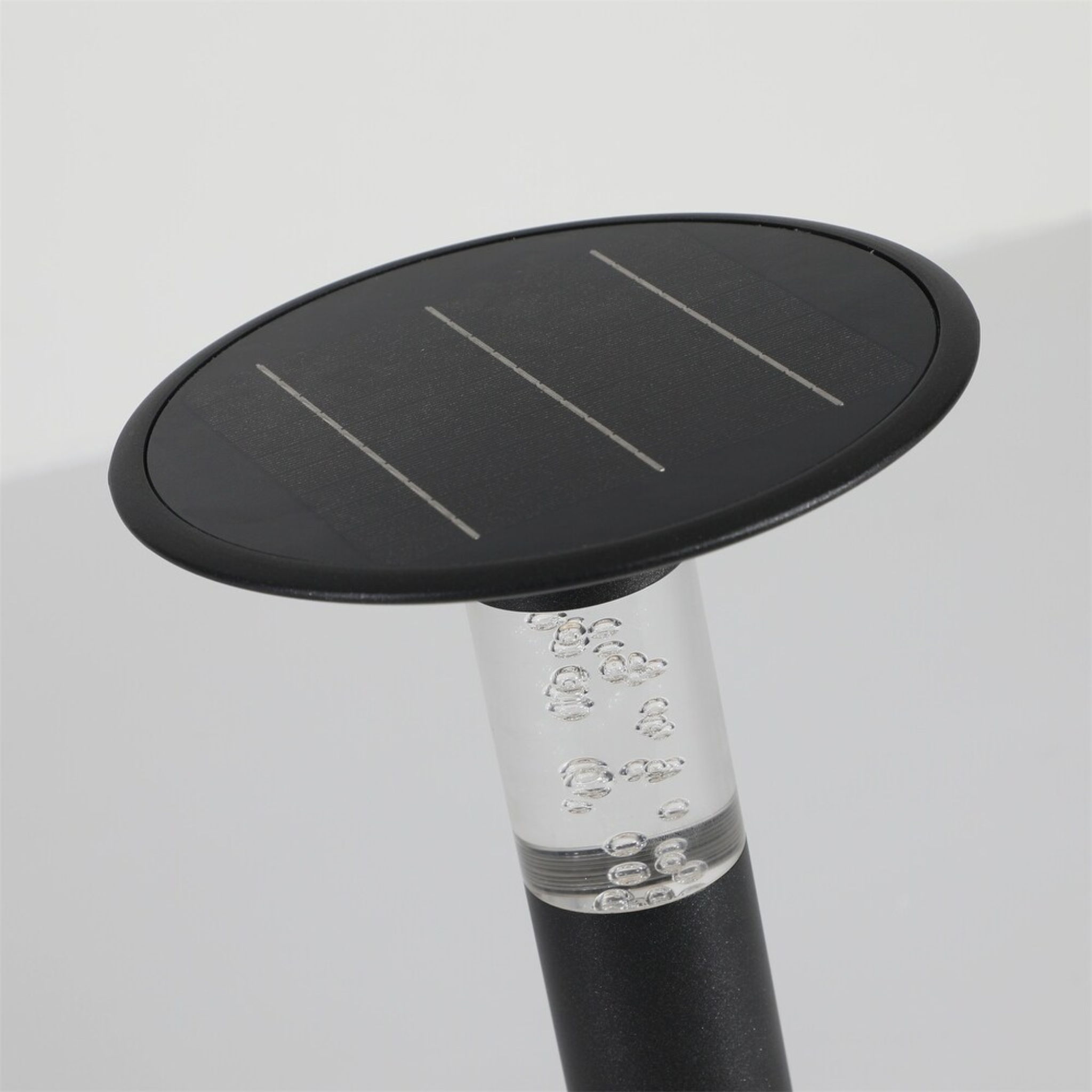 Eclara Solar Wall Sconce – Outdoor Wall Light Patio LED Black Modern Decorative Lighting