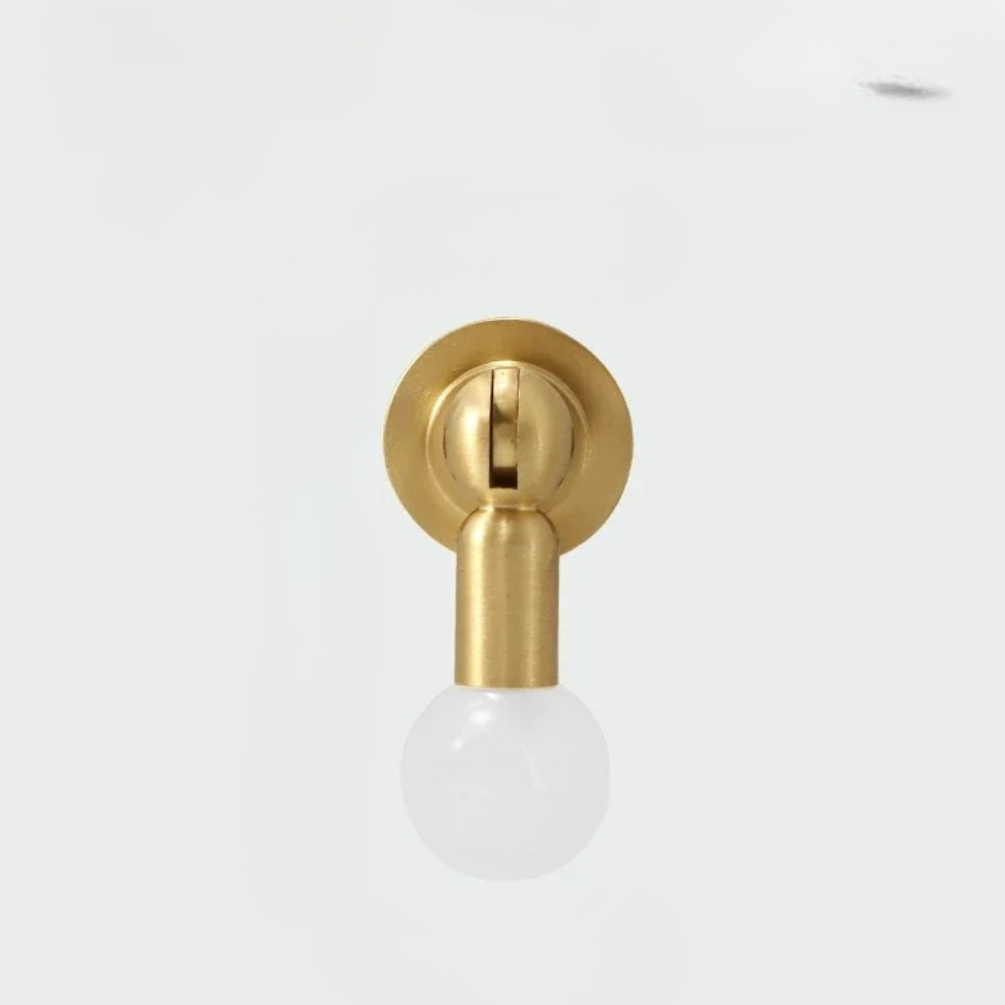 Meridio Sphere Cabinet Knob – Brass Wood Ball Hardware Drawer Pull Kitchen Bathroom Furniture Handles