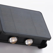 Adjustable Solar LED Outdoor Wall Light – Waterproof Up Down Exterior Fixture