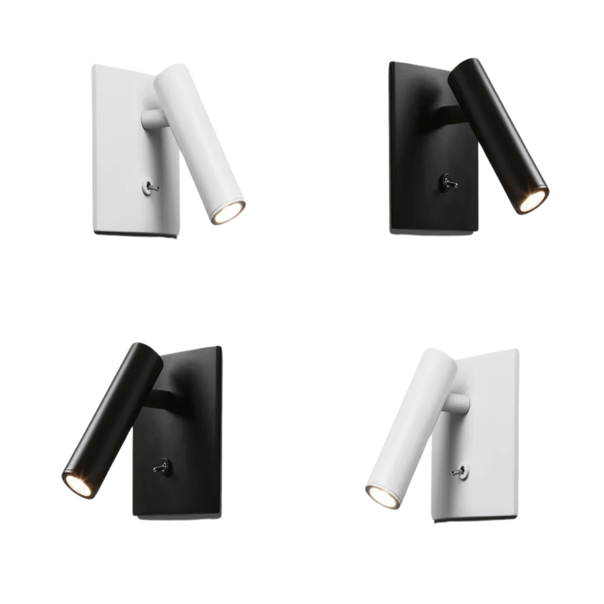 Cylux Spotlight Wall Sconce – LED Adjustable Reading Light Bedroom Modern Minimalist Directional