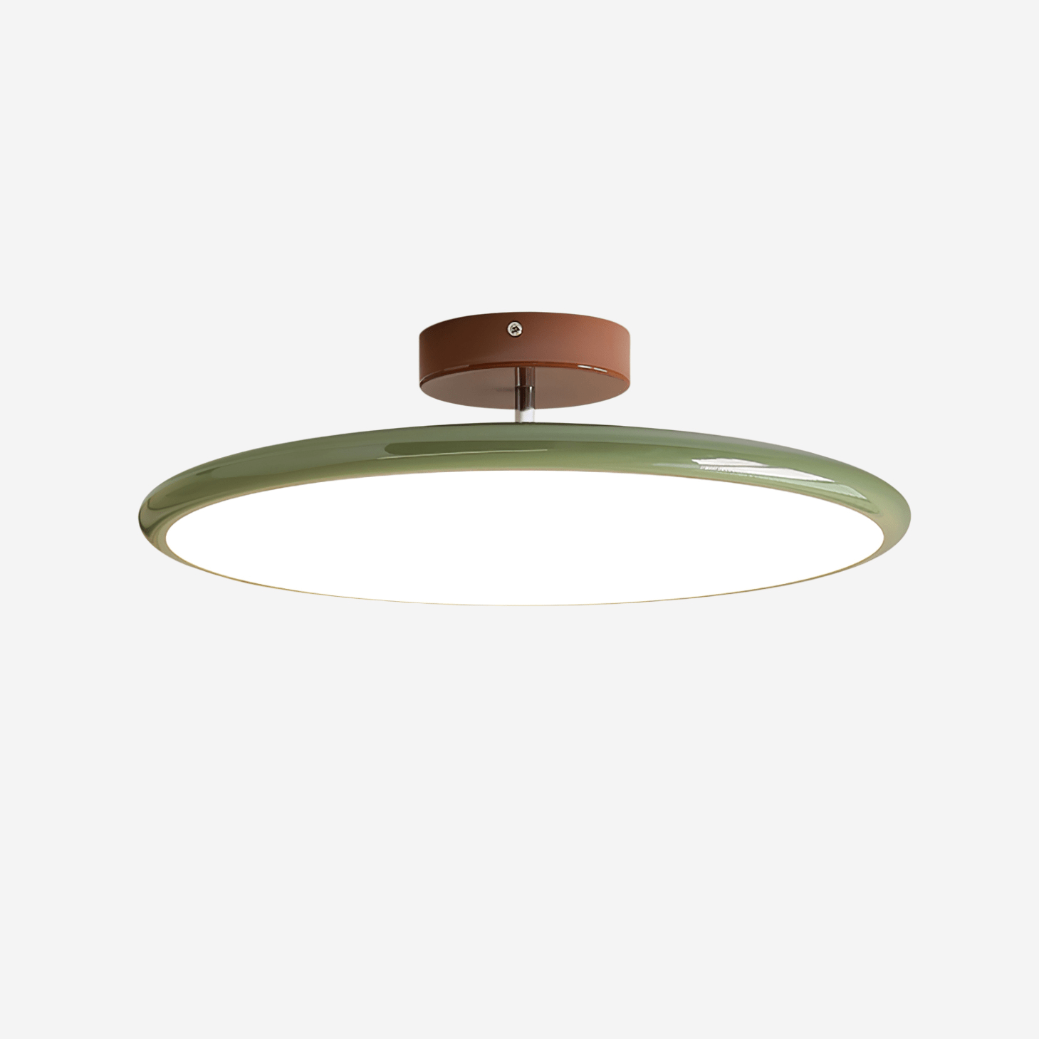 Drame Glow Ceiling Light – Adjustable LED Semi-Flush Ceiling Lighting Fixture