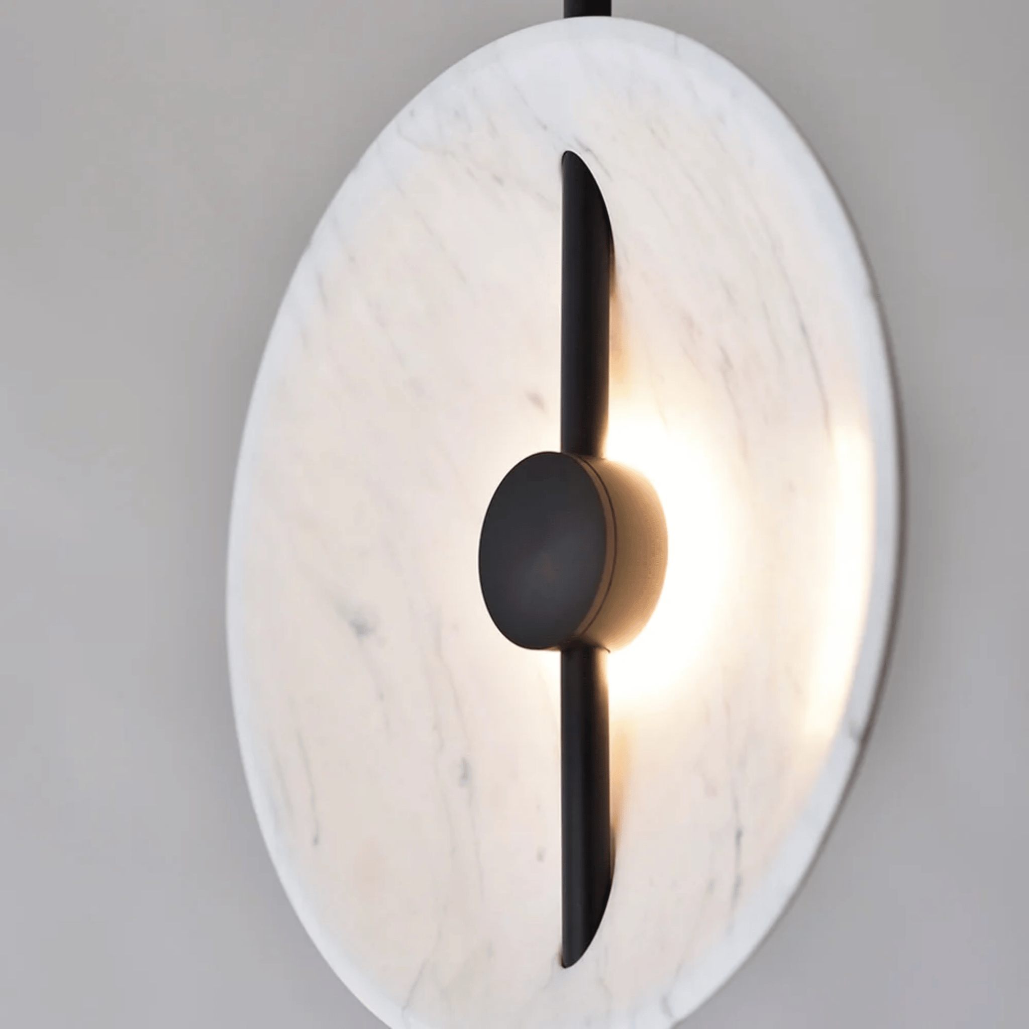 Orbistone Wall Sconce – Modern Marble LED Wall Light Living Room Bedroom Decorative Lighting Fixture