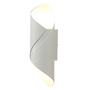 LED Spiral Outdoor Wall Light – Modern Waterproof Up and Down Exterior Fixture