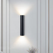 Slim Cylinder LED Wall Sconce – Double-Sided Modern Wall Light
