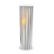Twist Blade Acrylic Column Floor Lights – Waterproof LED Outdoor Architectural Lamps