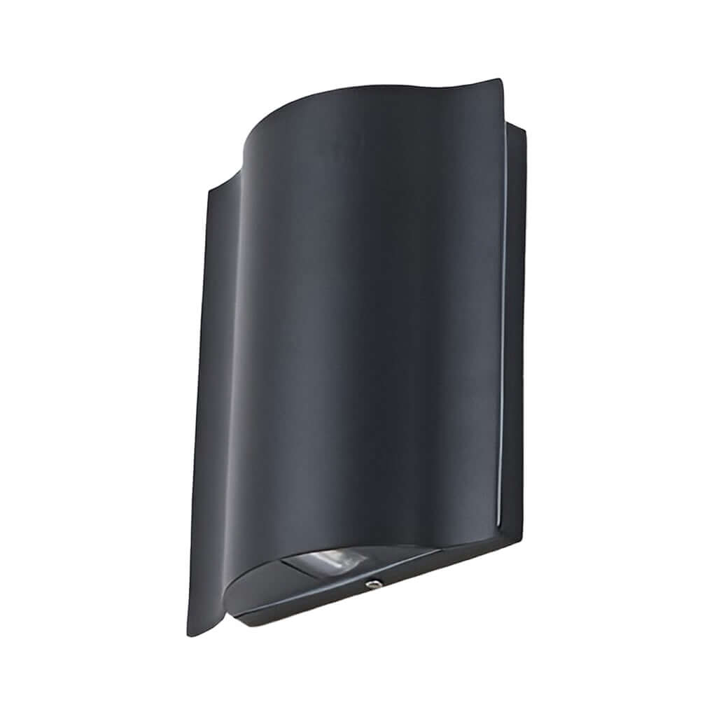 Wavy Ribbed LED Wall Light – Modern Architectural Fixture