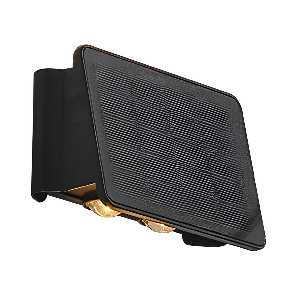 Adjustable Solar LED Outdoor Wall Light – Waterproof Up Down Exterior Fixture