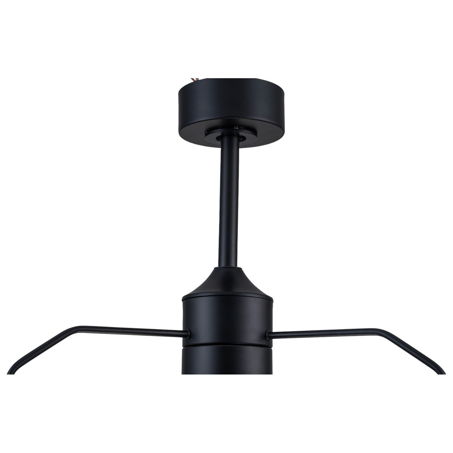 Vortex – Ceiling Fan LED Light Combo Modern Black Wood Blade Remote Control Decorative Lighting
