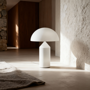 Nordic Frost Dome LED Table Lamp – Minimalist Ambient Light