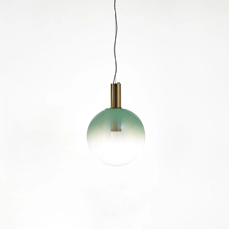 Erin Fabric Globe Pendant – LED Fabric Pendant Lighting Fixture