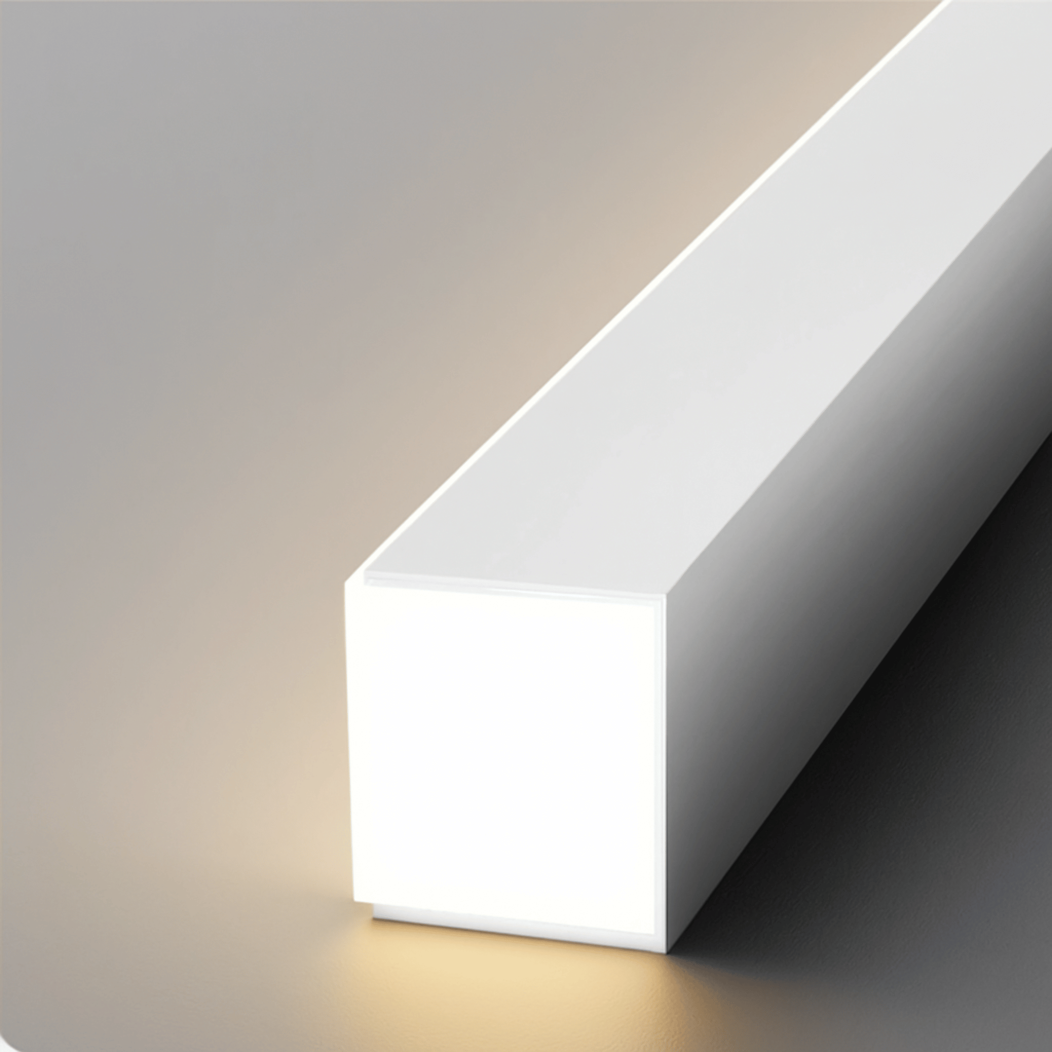 Arcline Pendant Light – LED Linear Dining Table Modern Minimalist White Suspended Kitchen Island