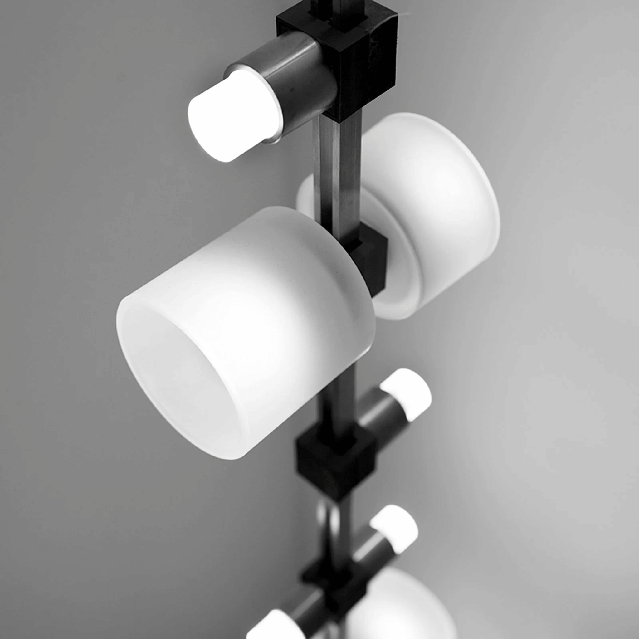 Vertrix Strand Pendant Light – Long Multi Light Chandelier Staircase Foyer Decorative Lighting Fixture