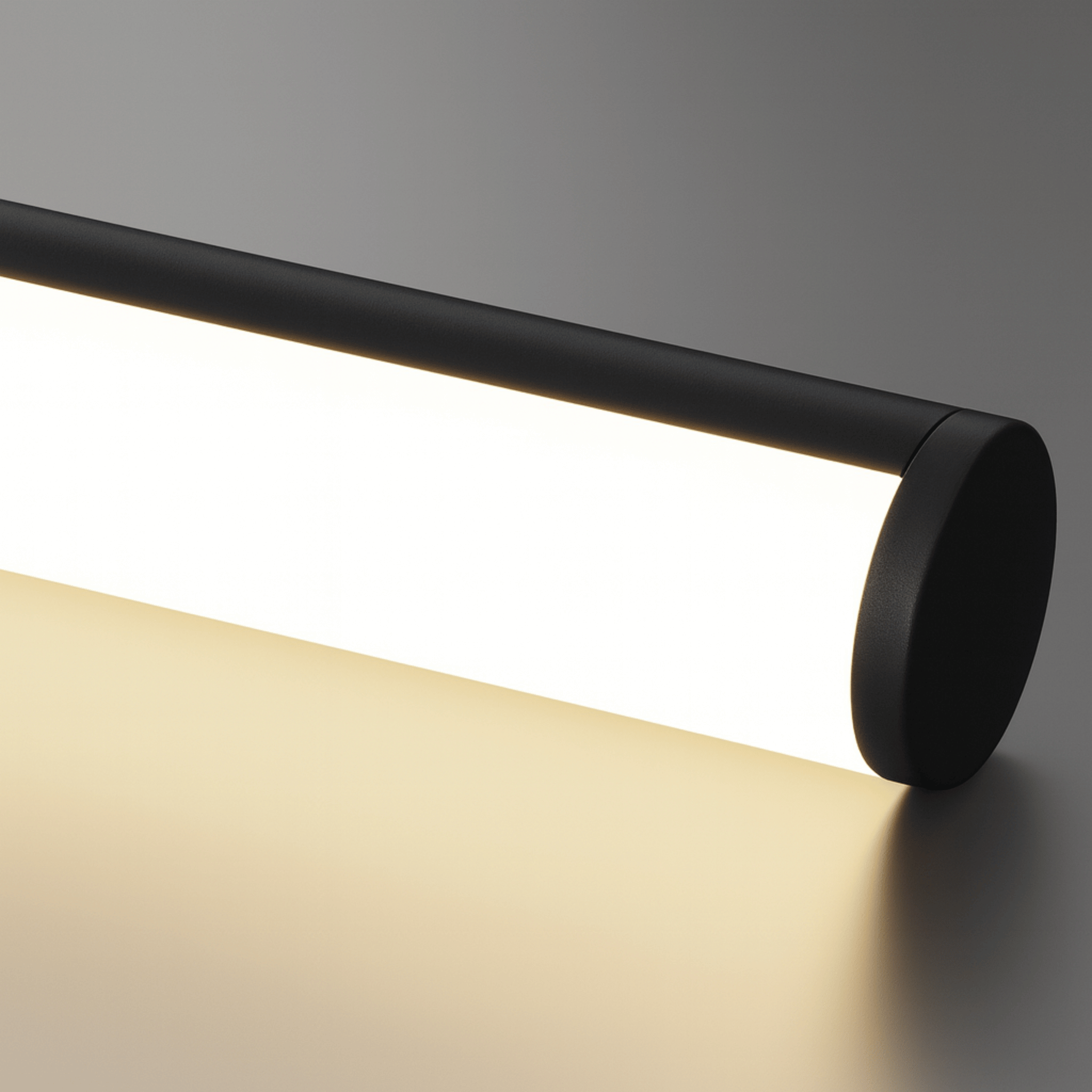 Elevon Linear Pendant Light – Modern Black LED Linear Suspension Dining Room Kitchen Island Lighting
