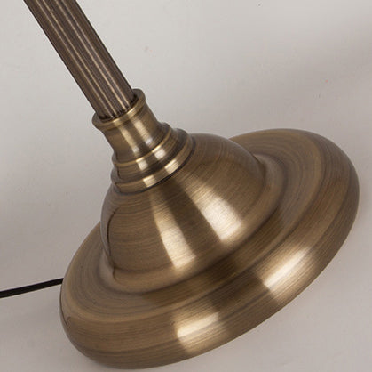 Antique Brass Adjustable Desk Lamp – Vintage Task Lighting Fixture