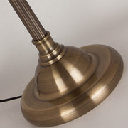 Antique Brass Adjustable Desk Lamp – Vintage Task Lighting Fixture