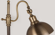 Antique Brass Adjustable Desk Lamp – Vintage Task Lighting Fixture