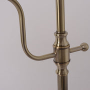 Antique Brass Adjustable Desk Lamp – Vintage Task Lighting Fixture