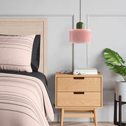 Glass Cylinder Pendant Light – Modern Colourful Hanging Fixture