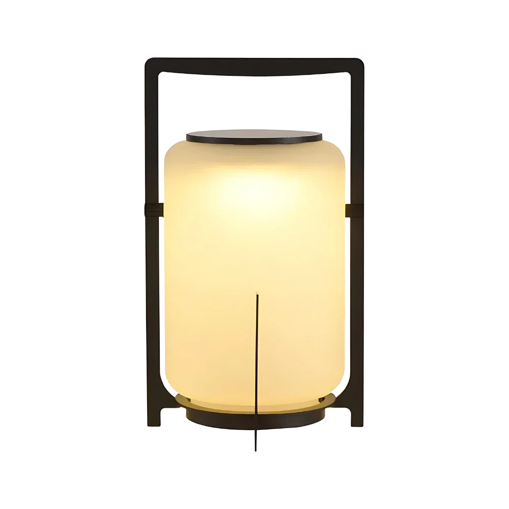 Lumenis Frame Table Lamp – Modern Decorative Lighting Living Room Bedroom Frosted Glass LED Ambient