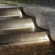 TriEdge Solar Step Lights – Waterproof LED Outdoor Stair and Wall Fixtures