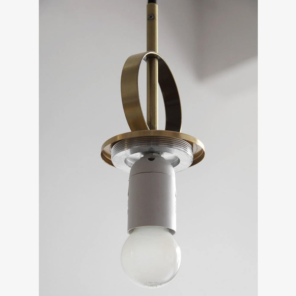 Caldex Arc Pendant Light – Modern Brass Ceiling Pendant Globe LED Decorative Lighting Living Room Bedroom