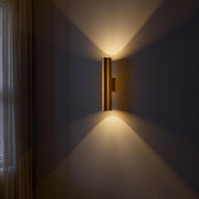 Slim Cylinder LED Wall Sconce – Double-Sided Modern Wall Light