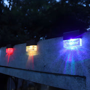 Solar Bubble Acrylic Step Deck Light – Waterproof LED Outdoor Fence and Pathway Fixture