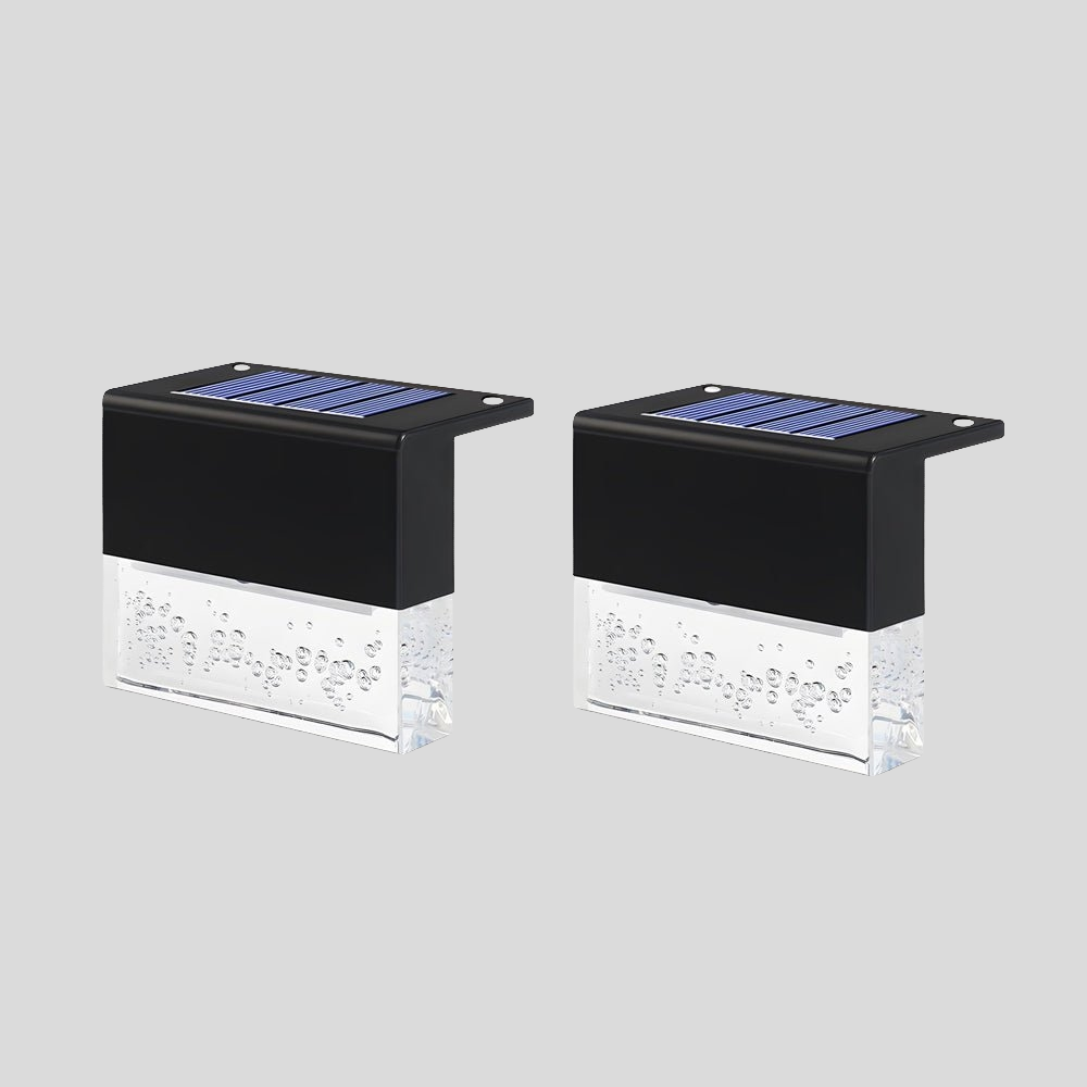 Solar Bubble Acrylic Step Deck Light – Waterproof LED Outdoor Fence and Pathway Fixture