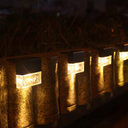 Solar Bubble Acrylic Step Deck Light – Waterproof LED Outdoor Fence and Pathway Fixture