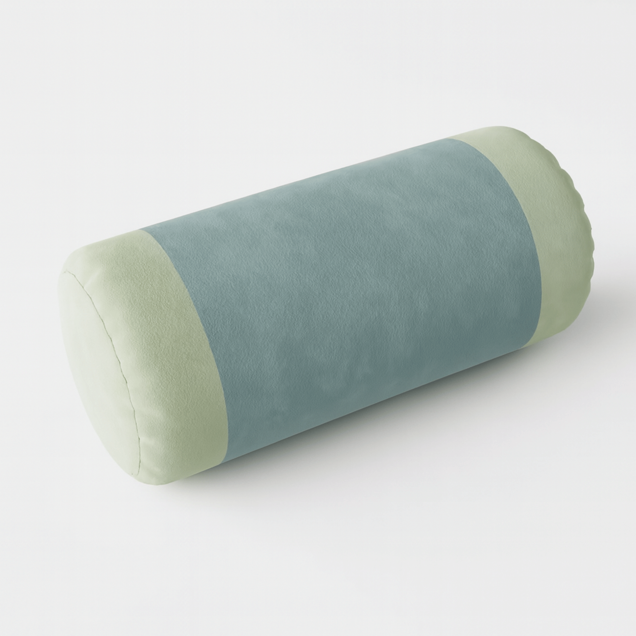 Velura Bolster Pillow – Velvet Colorblock Decorative Lumbar Cushion Sofa Bedroom Living Room