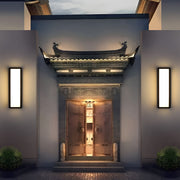 Modern LED Outdoor Wall Light – Waterproof Exterior Sconce with Motion Sensor