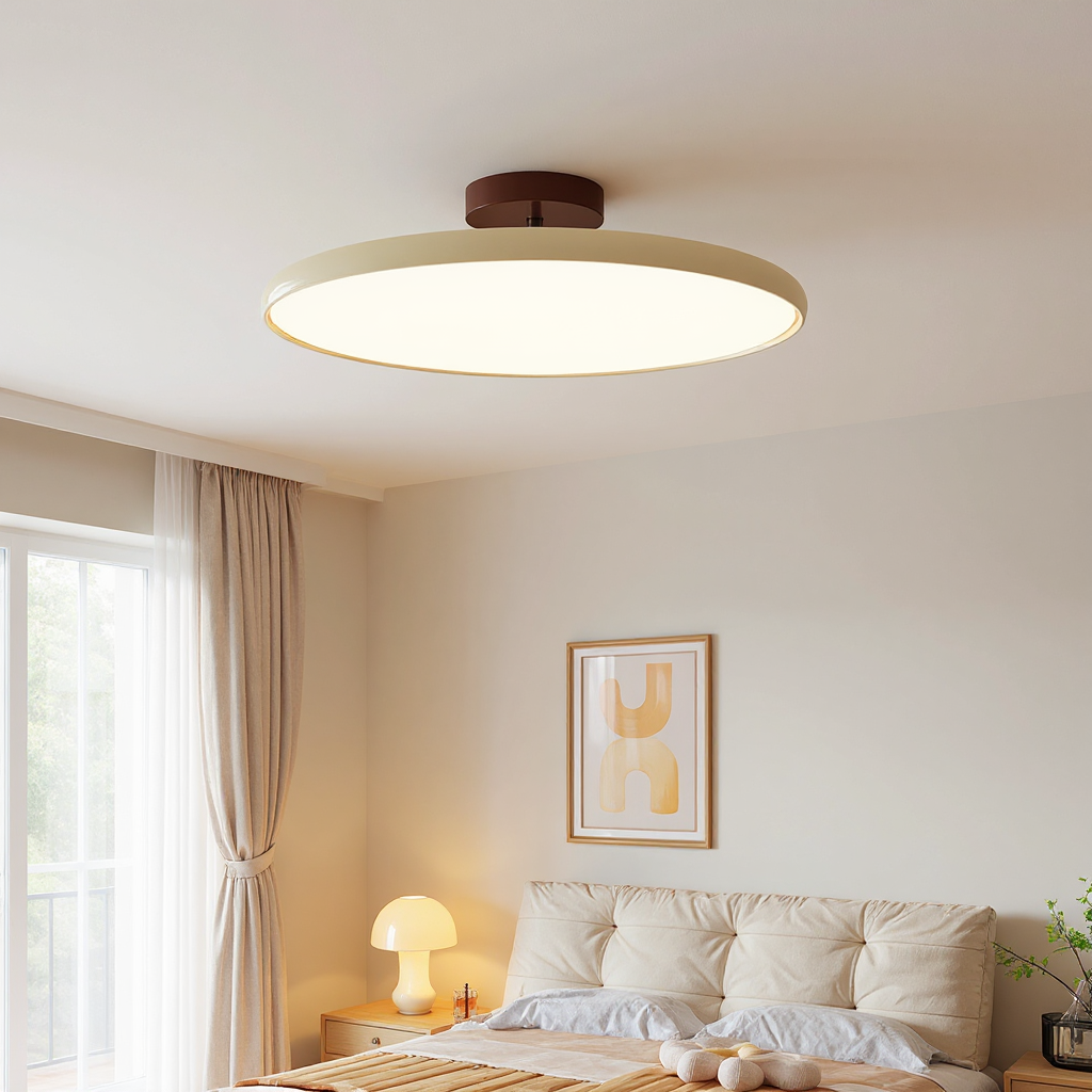 Drame Glow Ceiling Light – Adjustable LED Semi-Flush Ceiling Lighting Fixture
