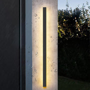 Modern LED Outdoor Wall Light – Long Vertical Strip Fixture