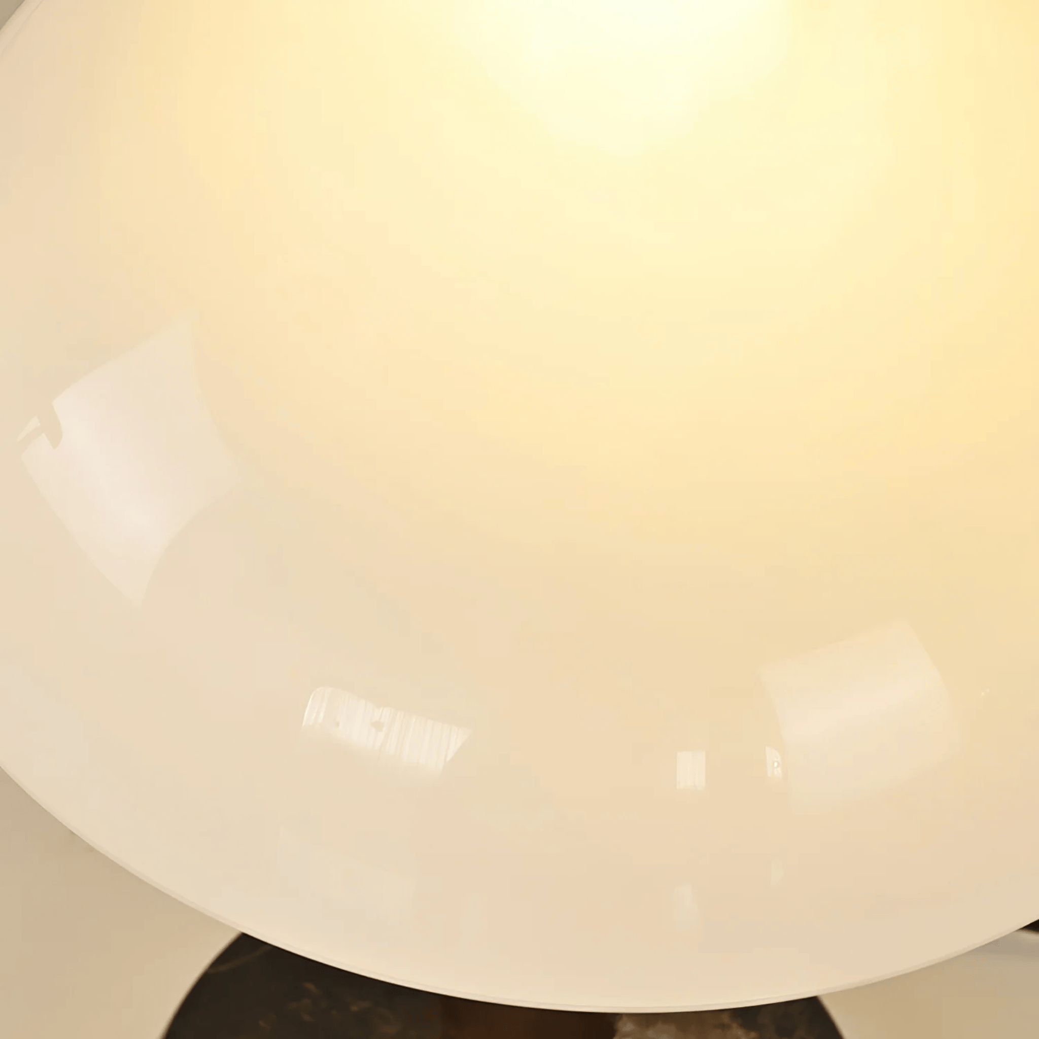 Valen Walnut Marble Table Lamp – Modern Wood Dome Shade Decorative Lighting Living Room Bedroom Desk