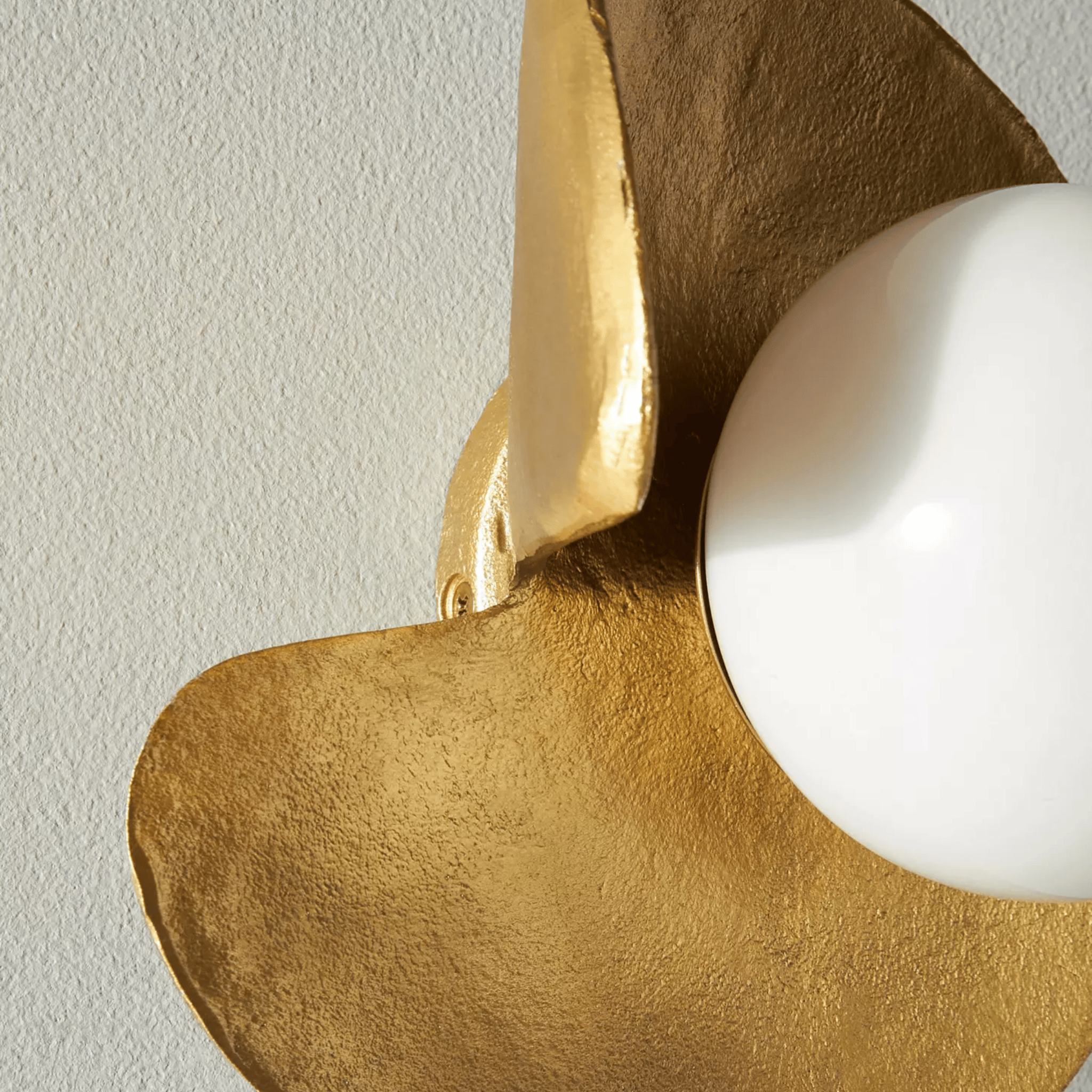 Koval Spiral Wall Sconce – Modern Gold Decorative Wall Light Bedroom Living Room Sculptural Lighting Fixture
