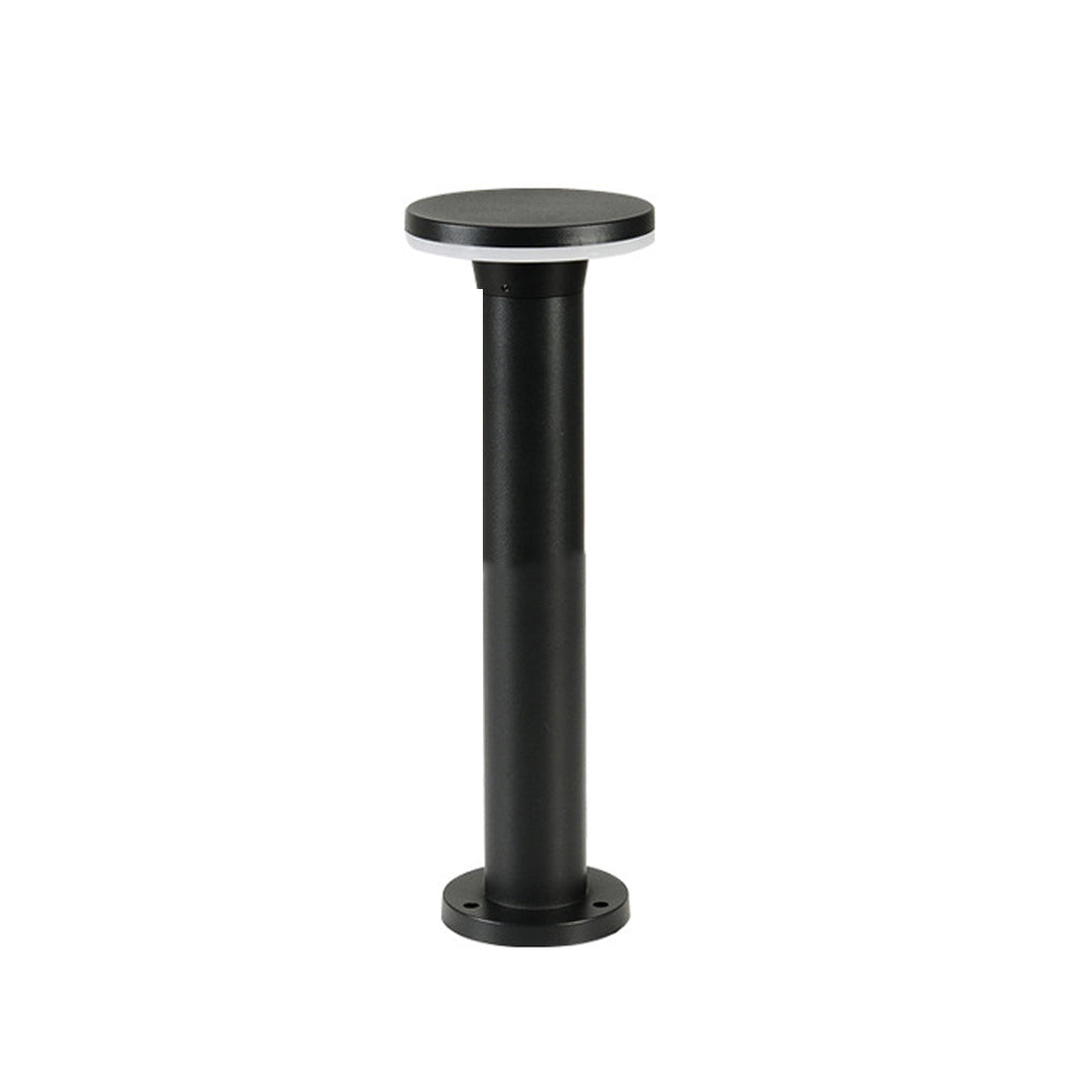 Circular Square Halo Pathway Lights – Waterproof LED Landscape Bollard Lamps