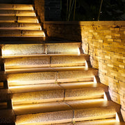 TriEdge Solar Step Lights – Waterproof LED Outdoor Stair and Wall Fixtures